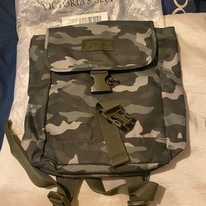 NWT Victoria’s Secret Pink Mini Camo Backpack